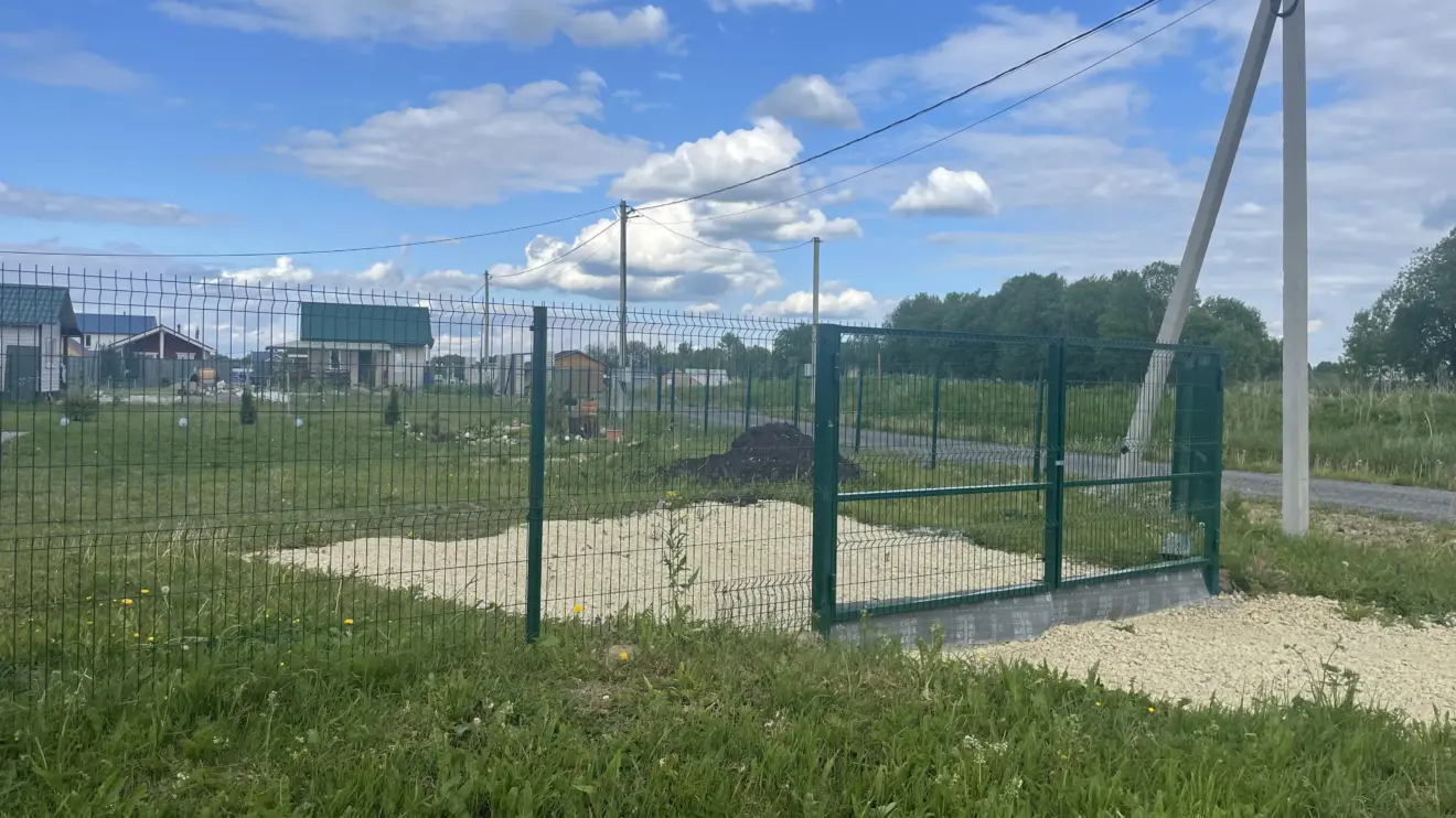 Ограждение частного дома в Смолячково