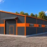 Металлокаркас 12×24 м — тест PSS-002